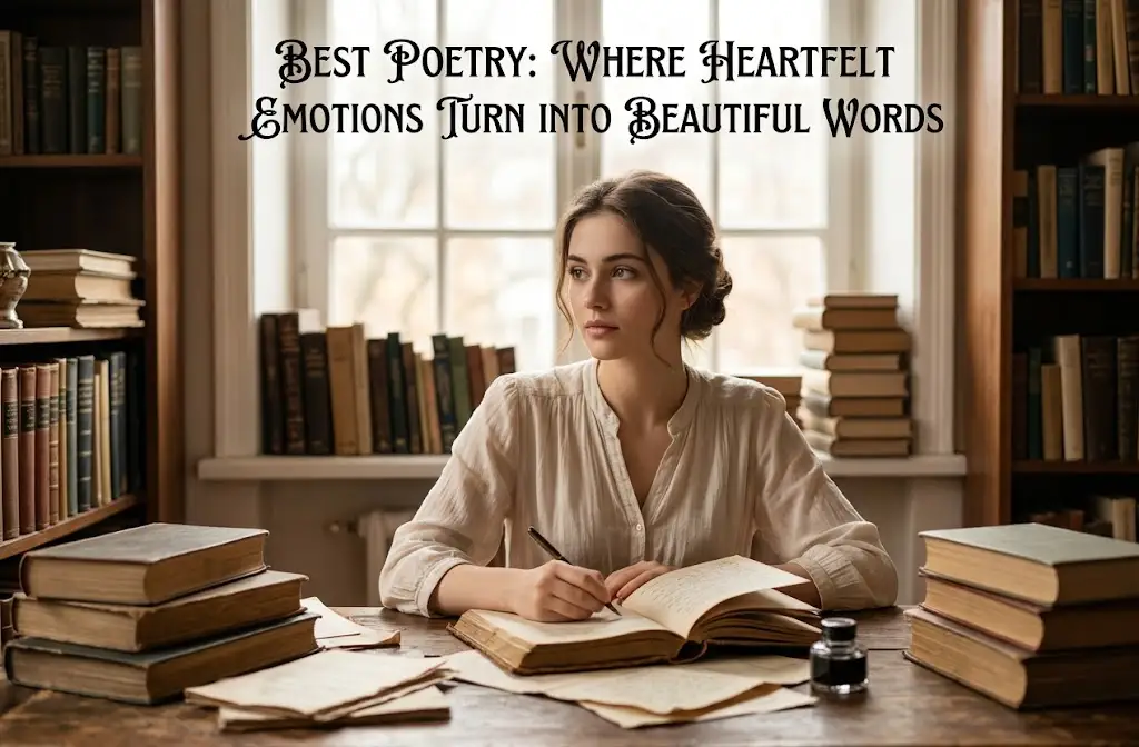 Best Poetry: Where Heartfelt Emotions Turn Into Beautiful Words