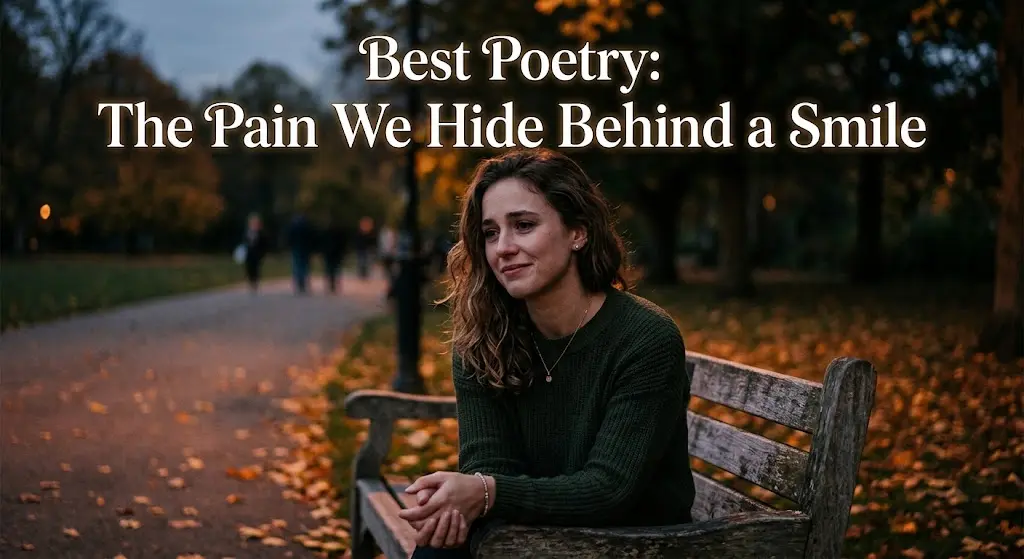 Best Poetry The Pain We Hide Behind a Smile